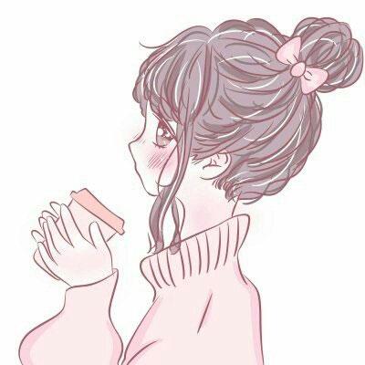 手绘可爱动漫女生头像 粉色系少女心 第10张