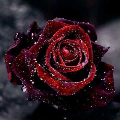 紫红玫瑰花头像 总有一些人一直爱着你 第13张