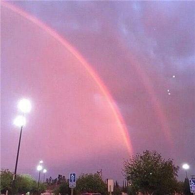 雨后彩虹图片真实照片 最漂亮的唯美的彩虹图片大全 第3张