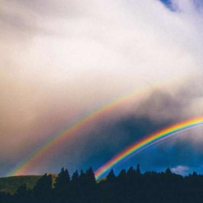 雨后彩虹图片真实照片 最漂亮的唯美的彩虹图片大全 第14张