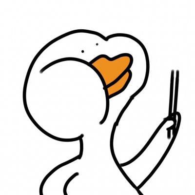 鸭子系列情侣头像卡通 微信鸭子情侣头像一对两张 第20张