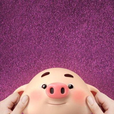 2019猪年头像可爱卡通图片大全 最新猪年微信头像高清无水印 第10张