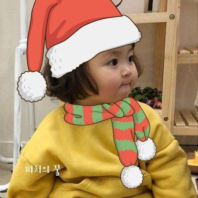 圣诞节小红帽头像可爱萌娃大全 最新好看的微信圣诞头像2018精选 第6张