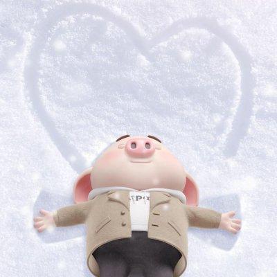 2019猪年头像可爱卡通图片大全 最新猪年微信头像高清无水印 第2张
