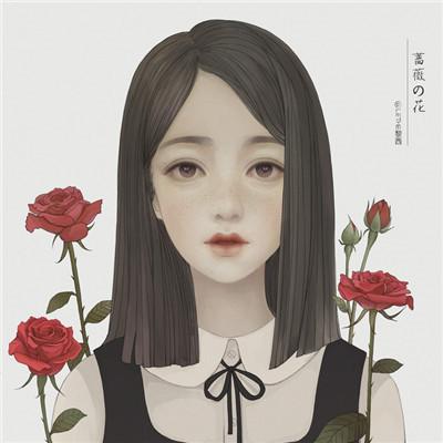 小清新女生插画QQ头像高清2018 与其抱歉还不如抱我 第3张