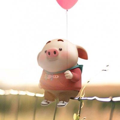 2019猪年头像可爱卡通图片大全 最新猪年微信头像高清无水印 第3张