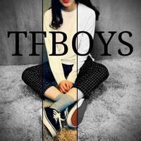 tfboys头像女生专用带字的 我陪你爱tfboys 第13张