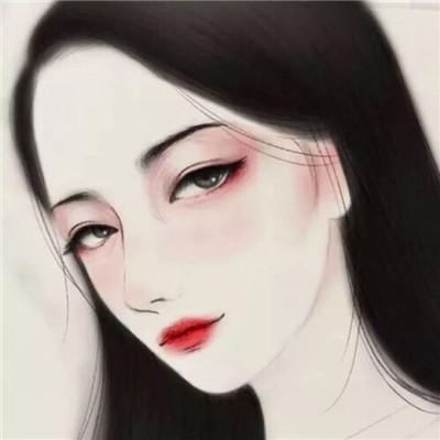 素描唯美人物个性头像高清2018 我酷成这样你也不管管 第1张