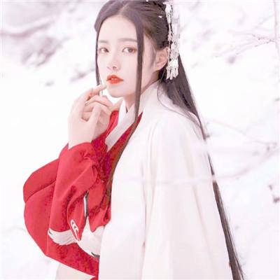 女生唯美古风长发头像2018最新 只怪时间太嫉妒我们的爱情 第12张