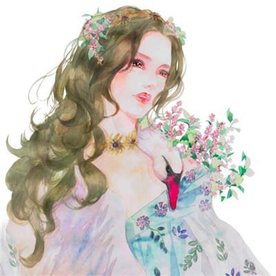 2018浪漫唯美素描女生头像 你教会我什么是失眠还是沉默 第1张